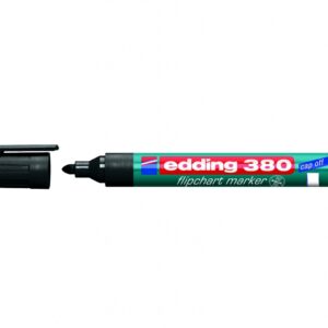 Žymeklis popieriui Edding 380, apvaliu galiuku, 1,5-3mm, juodos spalvos