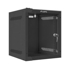 LANBERG SIENINĖ SPINTA 10" 6U (280X310, JUODA)