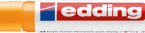 Akrilinis žymeklis edding 5300, geltonos spalvos