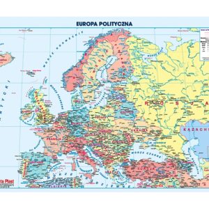 Stalo patiesalas PantaPlast Europos žemėlapis 59.5x36.5cm