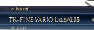 Automatinis pieštukas Faber-Castell TK-FINE VARIO L, 0.35mm tamsiai mėlynos spalvos - Image 2