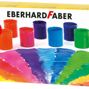 Plakatiniai dažai EberhardFaber, 18ml, 13 spalvų
