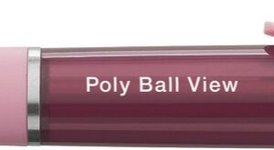 Automatinis tušinukas Faber-Castell PolyBall View, rožinės spalvos - Image 2