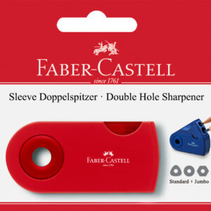 Drožtukas Faber-Castell Sleeve, 2 skylių - Image 2