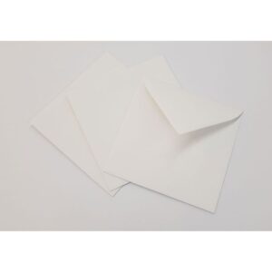 Kvadratinis vokas Scandia, 155x155mm, 115g, trikampis klijavimas, baltos spalvos, 1vnt - Image 2