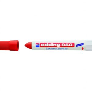 Žymeklis pramoninis Edding 950, raudonos spalvos