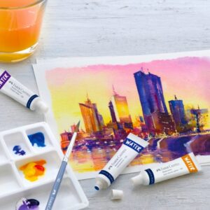 Akvarelė Faber-Castell tūbelėse, 12 spalvų, 9ml - Image 2