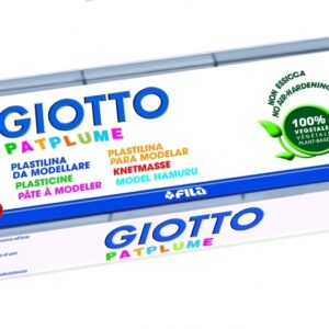 Plastilinas Fila Giotto Patplume, 350g, pilkos spalvos