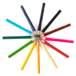 Spalvoti pieštukai DELI ColorWow tribriauniai, 12 spalvų - Image 4