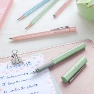 *Plunksnakotis Faber-Castell Grip 2010,Pearl Edition 0.7mm, M, mėtinės spalvos - Image 5