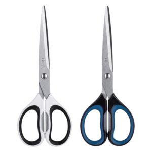 Žirklės DELI 6058 17.5cm soft touch  įv. spalvų