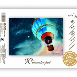 Akvarelinis sąsiuvinis  A4, 20 lapų 200gsm - Image 2