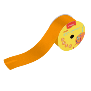 Satino juostelė Keyroad, 51 mm x 25 m. oranžinės spalvos 210