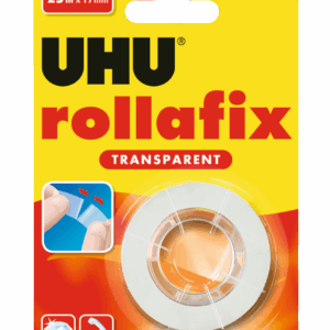 Lipni juosta UHU Rollafix,19mmx25m,skaidri