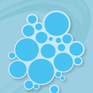 Bloknotas College Circles, A4, 50 lapų, linija, klijuotas viršuje - Image 4