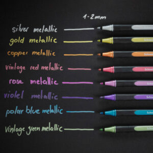 Spalvotas žymeklis Schneider Paint-It 020, 1-2mm, mėlynos spalvos - Image 8