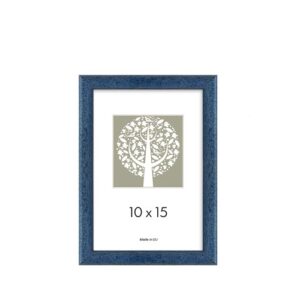 Medinis rėmelis RUDUO 1202444, A4, marmuro mėlynos spalvos