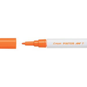 Dekoratyvinis žymeklis Pilot Pintor, 1mm, oranžinės spalvos