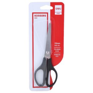 Žirklės DELI 17cm, įvairių spalvų - Image 3