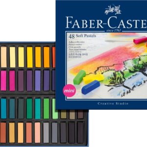 Pastelinės kreidelės Faber-Castell Creative Studio, 48 spalvų