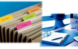 Plastikiniai žymekliai Post-it Super Strong, 25x38mm, 3 spalvų po 22vnt. - Image 2