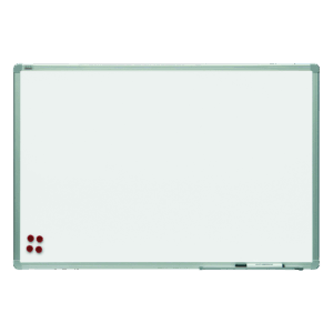 Magnetinė balta rašomoji lenta 2x3 EcoBoards 30x40cm, aliuminio rėmas