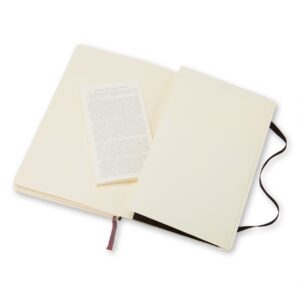 *Užrašų knygutė Moleskine Classic 9x14cm, linijomis, minkštu viršeliu, juodos spalvos - Image 3