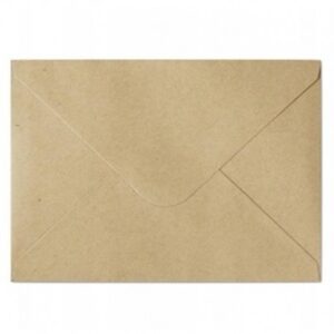 Vokas 70x100mm pastelinės tamsiai smėlio spalvos, 120g/m2, 10vnt