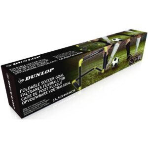 SULANKSTOMI FUTBOLO VARTAI SU TINKLU 50x44x44cm DUNLOP 133577