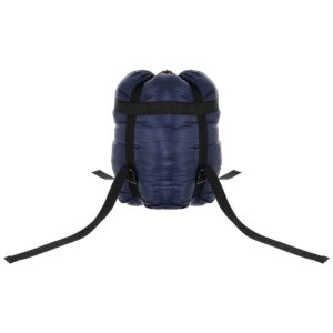 TURISTINIS MIEGMAIŠIS NEPAL SU KOMPRESIJA 210X80X50CM TAMSIAI MĖLYNAS ENERO CAMP 1045658 - Image 6