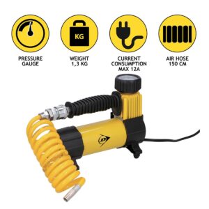 DUNLOP 12V DC 100psi kelioninis kompresorius-pompa 2063812 - Image 10