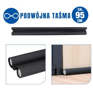 DURŲ SANDARIKLIS TERMINIS AKUSTINIS RIBOTUVAS DOUBLE SEAL ILGIS 95CM KINZO 497907 - Image 4