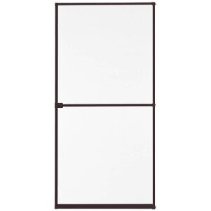 ALIUMINIS DURŲ TINKLELIS NUO VABZDŽIŲ 100X215 RUDAS BASIC PLUS 9016909 - Image 5