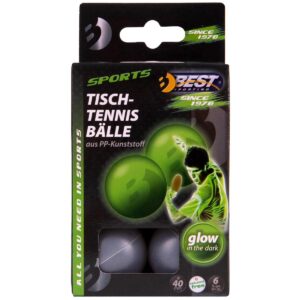 ŠVIEČIANTYS STALO TENISO KAMUOLIUKAI 6VNT. BEST SPORTING 231057 - Image 5