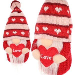 NYKŠTUKAS GNOMAS SU ŠIRDELE LOVE 19CM VALENTINO DIENOS DEKORACIJA 1052335