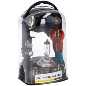 AUTOMOBILINIŲ LEMPUČIŲ IR SAUGIKLIŲ RINKINYS 11VNT. DUNLOP 2053219