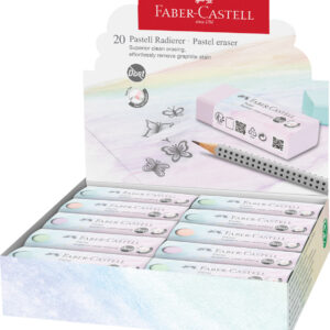 Trintukas Faber-Castell, be dulkių, pastelinių spalvų - Image 12