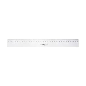 Liniuotė DELI E6230 30cm, skaidri