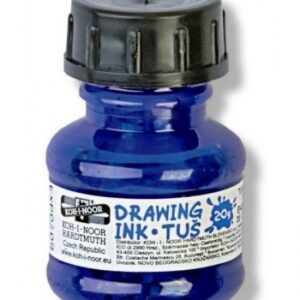 Tušas braižybai Koh-I-Noor, 20ml, mėlynos spalvos