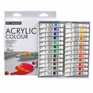 Akriliniai dažai „Art Rangers“ 24 spalvos 12 ml tūbelėje - Image 2