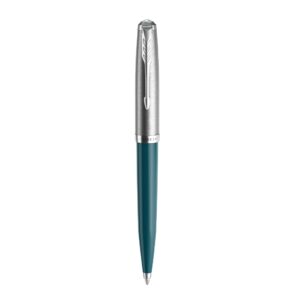 Pasukamas tušinukas Parker Parker 51 Core Teal Blue CT Medium Black - Image 7