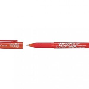 Gelinis rašiklis Pilot Frixion Ball, 0.7mm, su trintuku, oranžinės spalvos