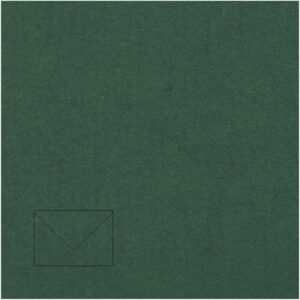 Dekoratyvinis vokas Artoz C7, 110x75mm, 100g, tamsiai žalios spalvos, 1vnt