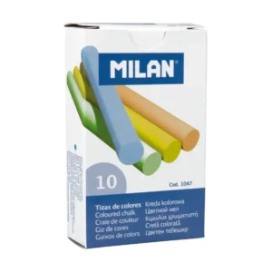 Spalvota kreida Milan, 10vnt, įvairių spalvų