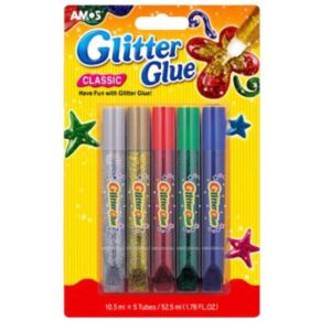 Klijai su blizgučiais Amos Classic 5 vnt. - 10.5 ml