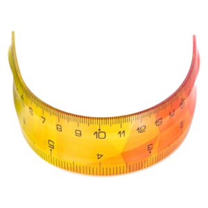 Liniuotė DELI, 20 cm, EcoPVC, lanksti - Image 3