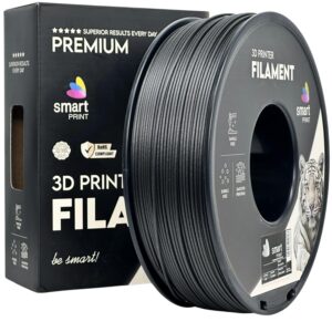 3D Plastikas - Filamentas Nylon PA12 black | 1.75 mm, 1kg | SPrint