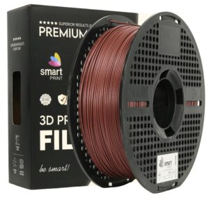 3D Plastikas - Filamentas PETG + CF Red | 1.75 mm, 1 kg | SPrint