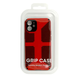 TEL PROTECT Grip Case skirtas Apple iPhone 12 raudonos spalvos - Image 5