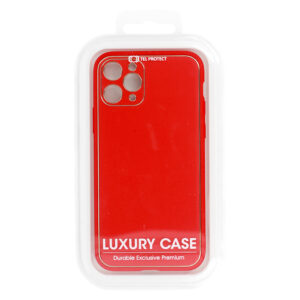TEL PROTECT Luxury Case skirtas Xiaomi Redmi Note 11 Pro/Note 11 Pro 5G raudonos spalvos - Image 6